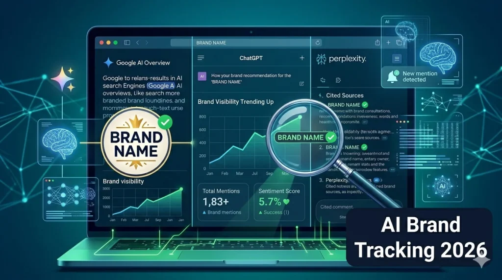 how to track brand mentions in ai search